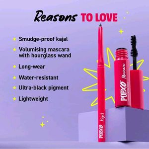 Kajal &amp; Mascara Combo 😍New &amp; Seal Pack✅