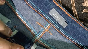 Stretchable Denim Skert