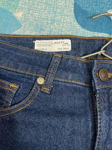 KOTTY Wide Leg Jeans - Dark Wash