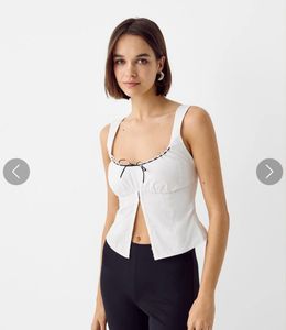 Cute White Crop Top