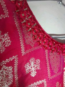 Beautiful Dark Pink Festive Kurta
