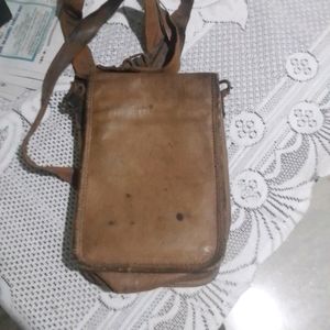 Pure leather Sling Bag For Men