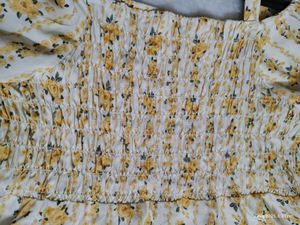 Floral Smocked Top