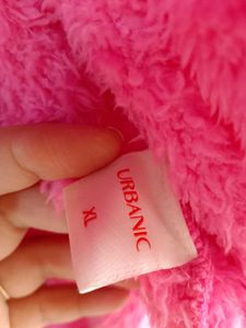 URBANIC Plush Crop Jacket