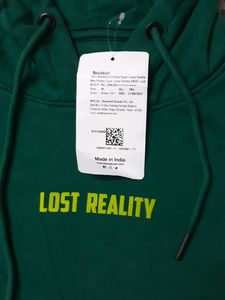 Bewakoof Lost Reality Hoodie with Double Piece Sleeve