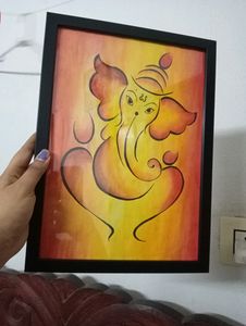 Ganesha Painting With Frame