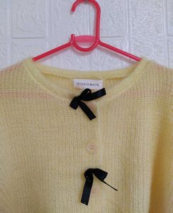 Bow Cardigan