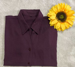 Elegant Plum Shirt That You Need🤗