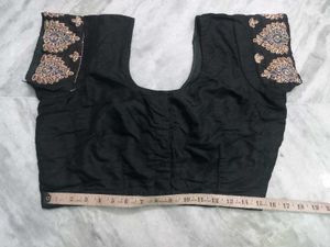 Beautiful Partywear Stitched Black Blouse 👚