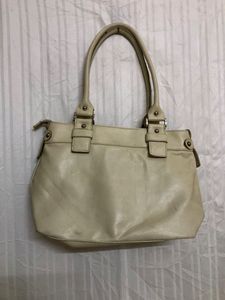 Elementz white Handbag