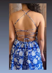 Floral Backless Sundress