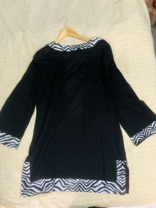 Pakistani Zebra Print Tunic