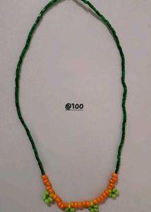 Beaded Charm Choker Necklace  💖