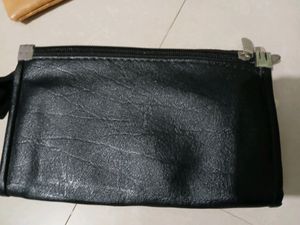 Pair Of Two Wallets Black And Something Yellowish