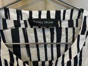 Striped Black &amp; White Blouse