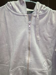 Pink Zip-Up Hoodie