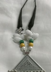 Boho Triangle Pendant Necklace
