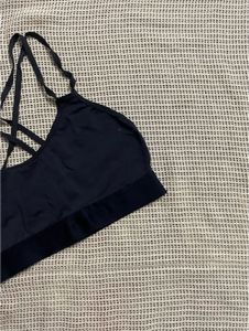 Black Sports Bra