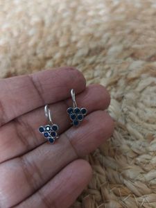 92.5 | Cute tiny Blue Stone Earrings
