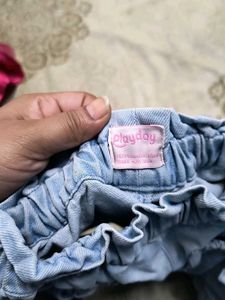 Girls Denim Shorts (2 pairs)