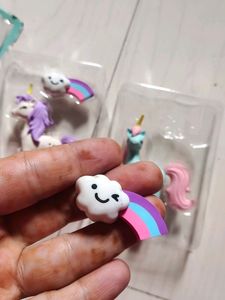 unicorn horse eraser or rubber for kids..it&#39;s brand new..only the other packing brand paper is missing.its not at all used