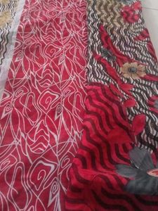 Floral Print Saree - new