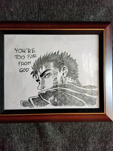 Beserk Manga Vol 1 With Besrk Frame Free Fre