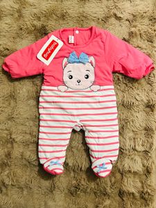 Babyhug Female Winter Wear Onesies & Romper PINK