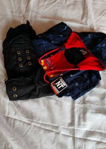Boys Jeans Shirt Set