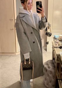 Women’s Luxury Wool Blend Overcoat