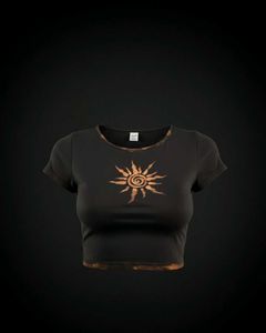 Colour faded Top - Sun Design