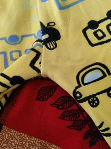 Cute Car Print Woolen Pants for kid