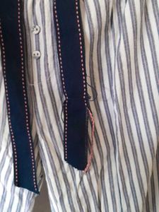 Striped Wide Leg Pant