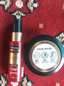 Tresemme serum and mask