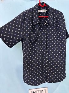 New Printed Blue Shirt
