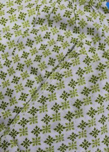 GREEN &amp; WHITE KURTA SET