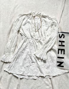 White Shein Dress