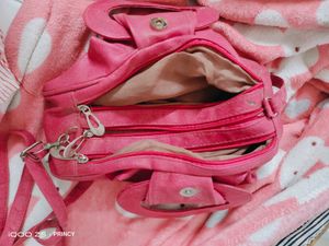 Hot Pink Sling Bag For Women