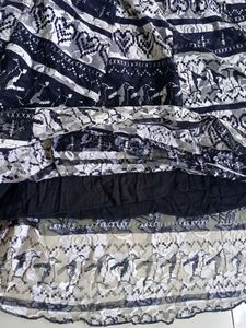 Patterned Mini Dress