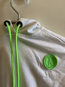 Stylish White Hoodie