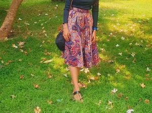 Multicolor  Skirt