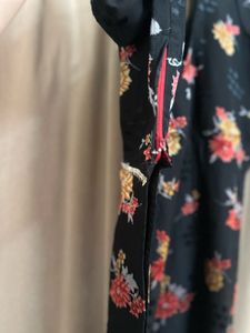 Floral Print Kurta