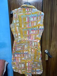 Colorful Sleeveless Dress
