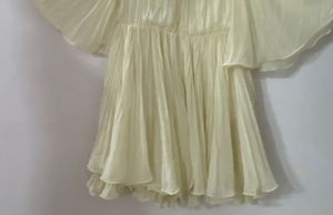 Creamy Chiffon Dress