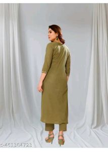 Heavy Straight Kurta For Women Stylish