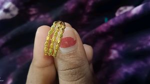 New Gold Plated Ring