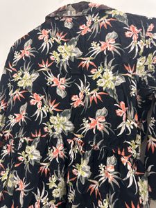 Black Cotton Dress, Bust- 36