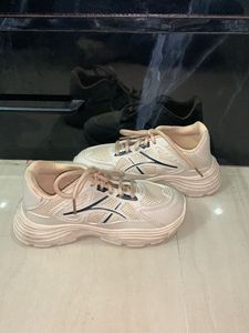 Athletic Beige Sneakers