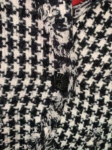 Houndstooth Cropped Jacket