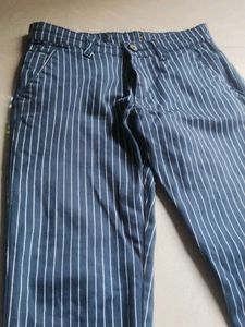 Striped Casual Pants